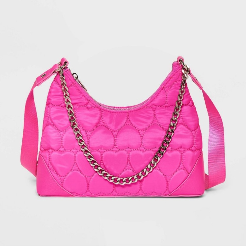 Wild Fable Heart Quilted Cross Body Bag 💕